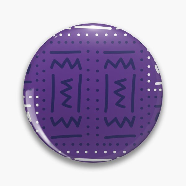 Item preview, Purple Bogolan pattern designed and sold by Wolagno.