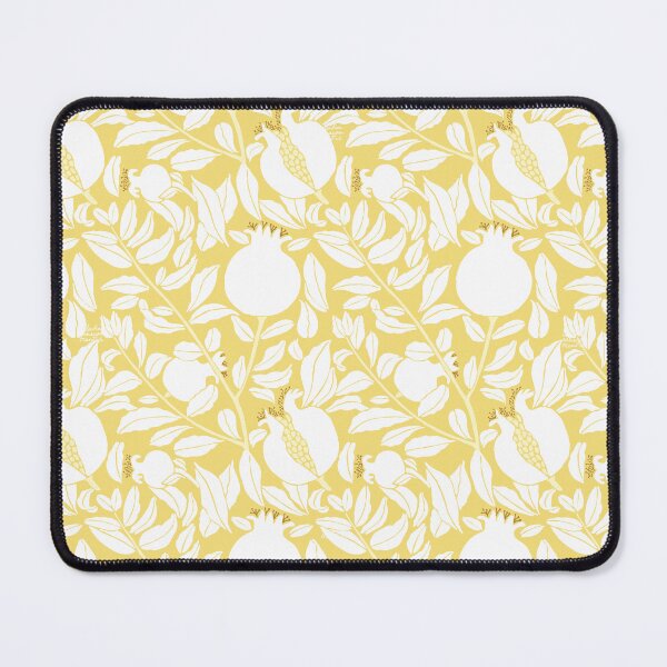 Item preview, White pomegranate on golden designed and sold by ValentinaAssenza.