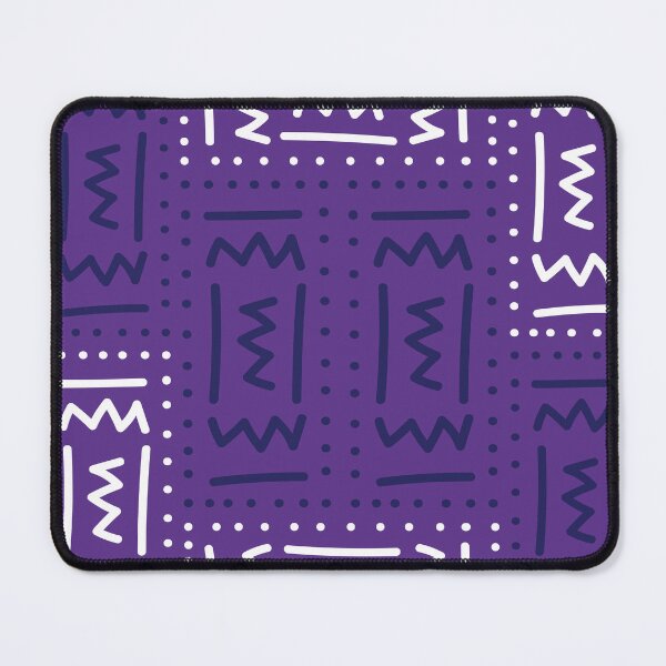 Item preview, Purple Bogolan pattern designed and sold by Wolagno.