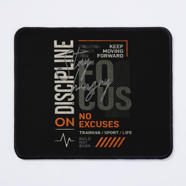 Item preview, Y2K Fitness Quote Gym Training Discipline Yoga Sport Workout designed and sold by KelseyYasuko.