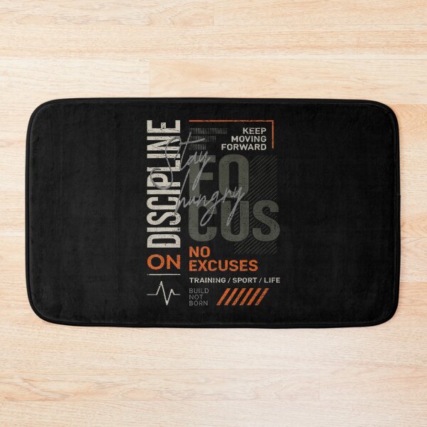 Item preview, Y2K Fitness Quote Gym Training Discipline Yoga Sport Workout designed and sold by KelseyYasuko.