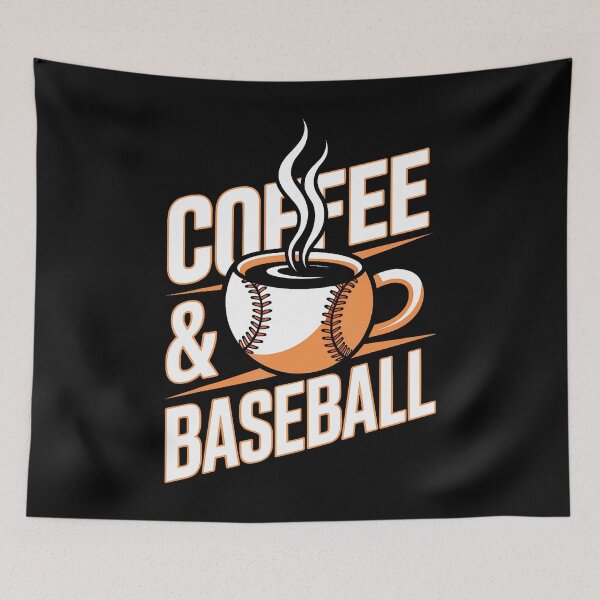 Item preview, Coffee And Baseball Funny designed and sold by MindyMarianela.