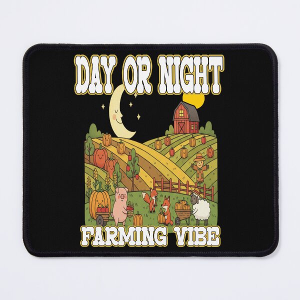 Item preview, DAY OR NIGHT FARMING VIBE farming farmer farmers farm life farm animals food production designed and sold by Jt41.