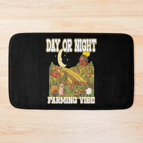 Item preview, DAY OR NIGHT FARMING VIBE farming farmer farmers farm life farm animals food production designed and sold by Jt41.