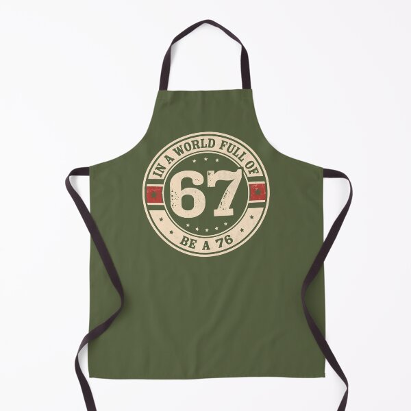 Item preview, In a World Full of 67 Be a 76 – Retro Patriot Emblem Design designed and sold by SaritaVerseArt.
