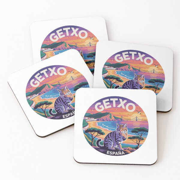 Item preview, Getxo España - Gato Montés - Sunset Style designed and sold by CircinusStore.