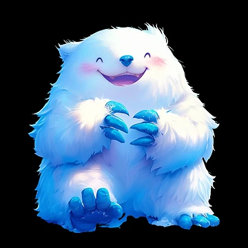 Artwork thumbnail, Cute Yeti by PatternFly
