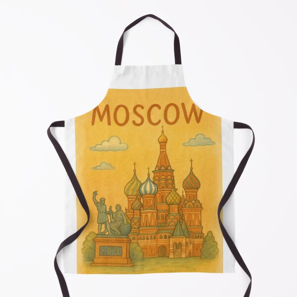 Item preview, Magical Moscow Skyline with Glowing Domes designed and sold by MIArt Studio.