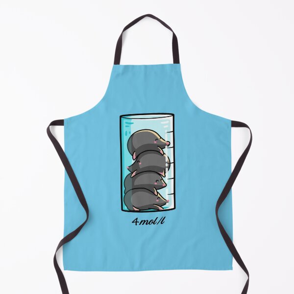 Item preview, 4 Moles Per Litre Chemistry Science Joke designed and sold by Flaming Imp.