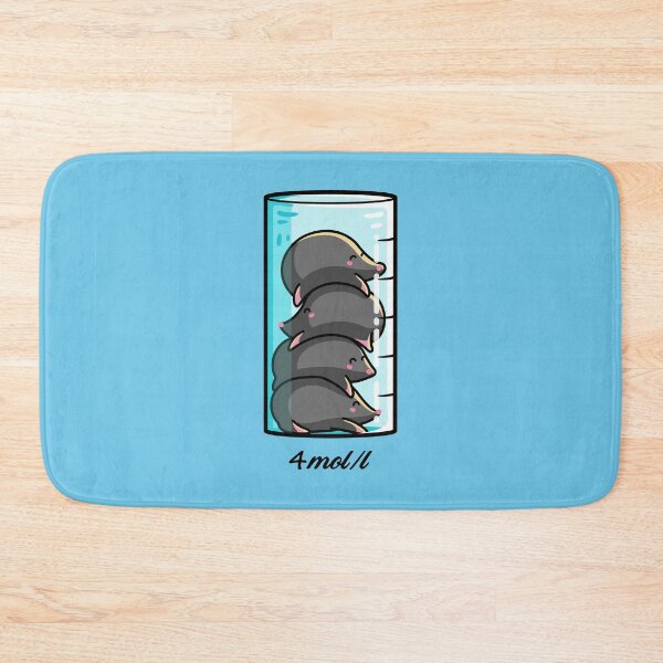 Item preview, 4 Moles Per Litre Chemistry Science Joke designed and sold by Flaming Imp.