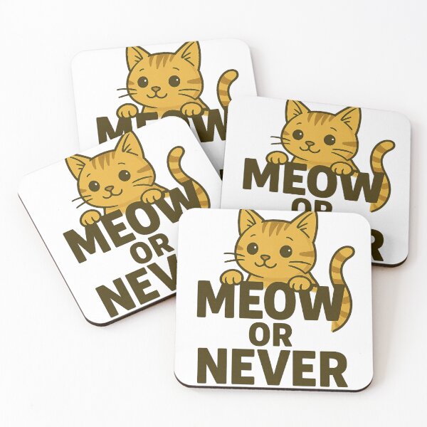 Item preview, MEOW OR NEVER designed and sold by DomGDesign.