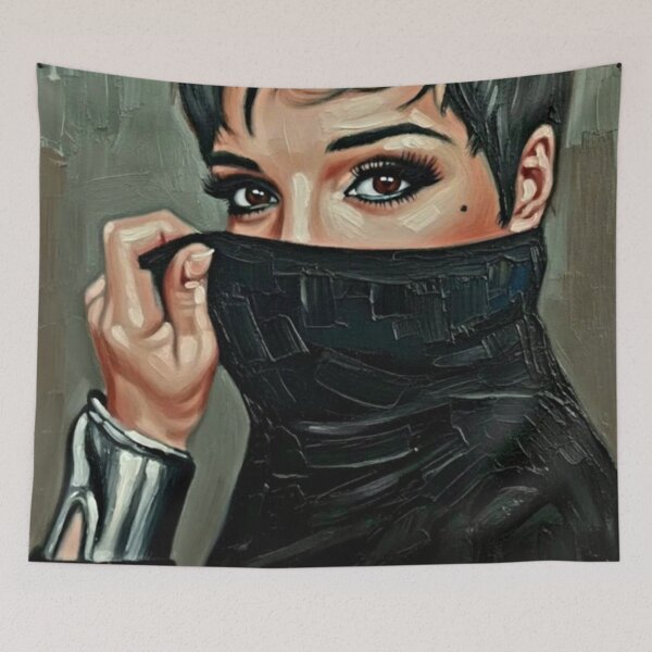 Item preview, Liza Minnelli Portrait Painting - Cabaret Style Icon Art designed and sold by Art's Diner.