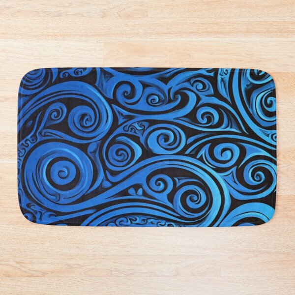 Item preview, New Zealand Māori Paua Pattern Koru Design 665 designed and sold by GrinGalore.