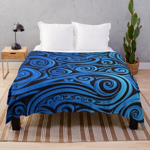 Item preview, New Zealand Māori Paua Pattern Koru Design 665 designed and sold by GrinGalore.