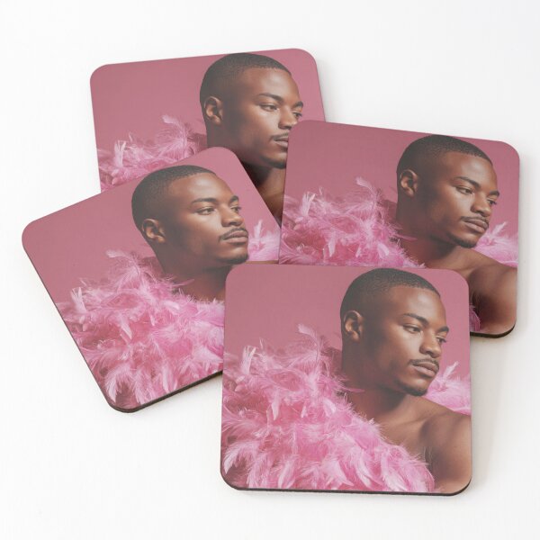 Item preview, Man in bright pink feathers designed and sold by anytka.