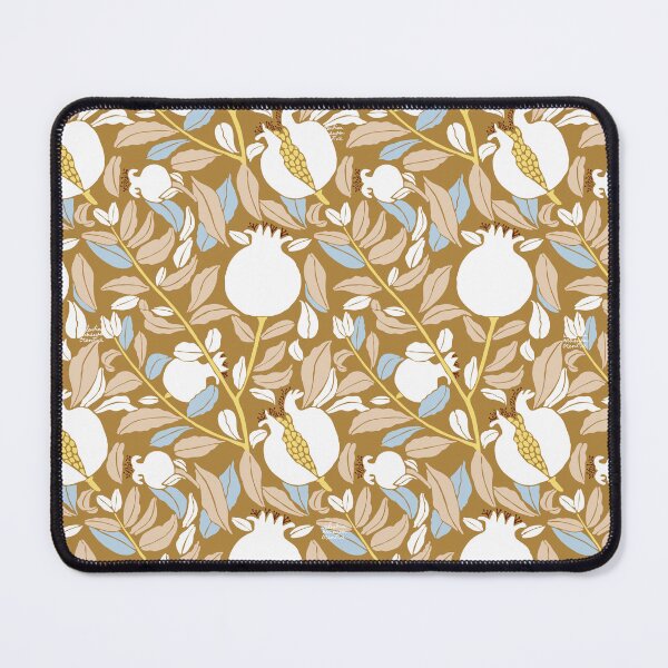 Item preview, White pomegranate on medium tones designed and sold by ValentinaAssenza.