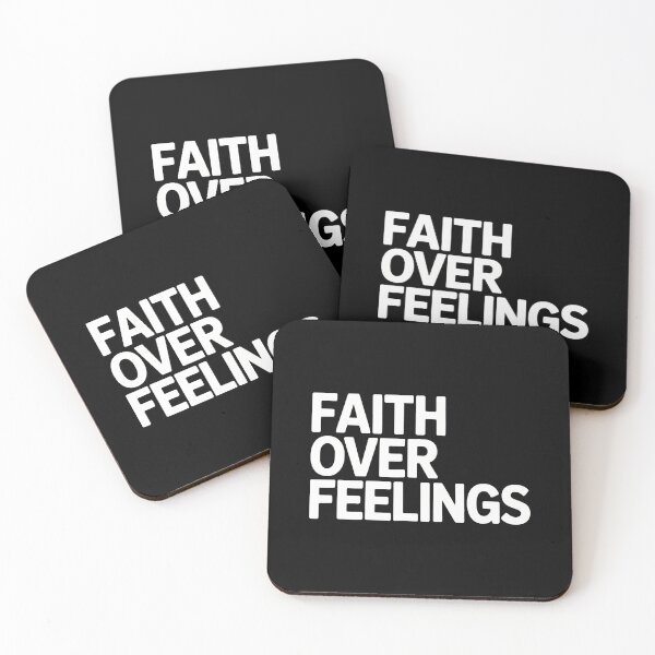 Item preview, Christian Belief Faith Over Feelings Devotion designed and sold by KelseyYasuko.