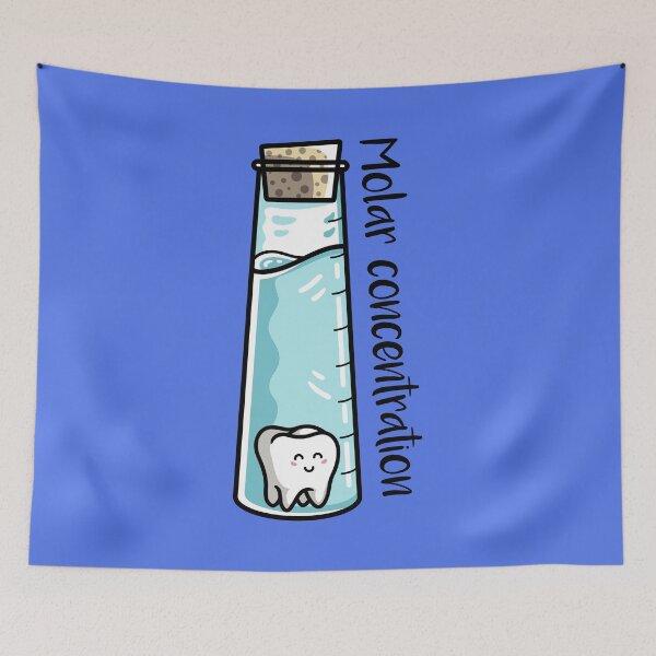 Item preview, Molar Concentration Chemistry Joke designed and sold by Flaming Imp.