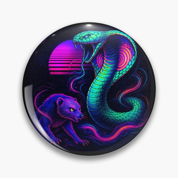 Item preview, THE COBRA-MONGOOSE: ULTRAVIOLET CONFRONTATION designed and sold by CleverCulture.