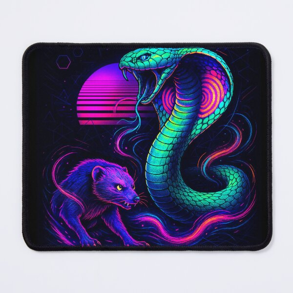 Item preview, THE COBRA-MONGOOSE: ULTRAVIOLET CONFRONTATION designed and sold by CleverCulture.