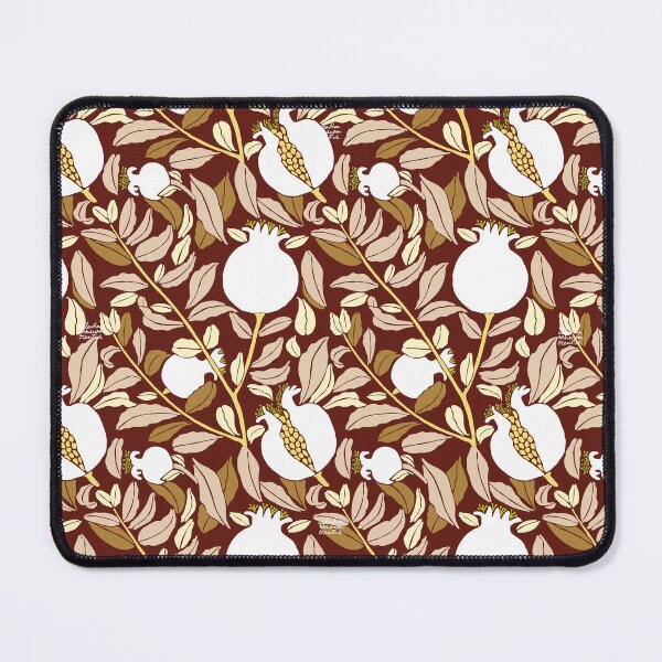Item preview, White pomegranate on hot tones designed and sold by ValentinaAssenza.