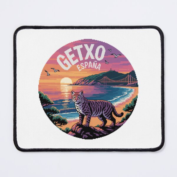 Item preview, Getxo España - Gato Montés - Pixel Art designed and sold by CircinusStore.