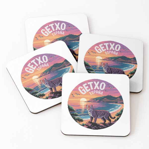Item preview, Getxo España - Gato Montés - Pixel Art designed and sold by CircinusStore.