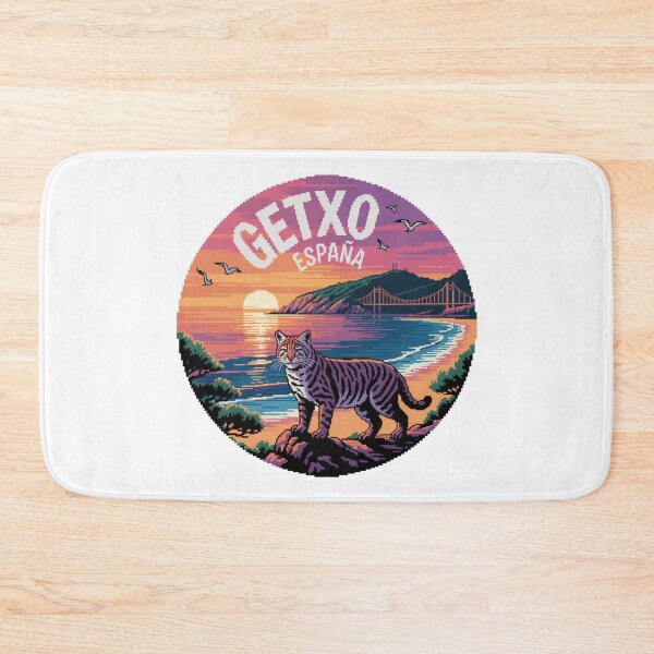 Item preview, Getxo España - Gato Montés - Pixel Art designed and sold by CircinusStore.