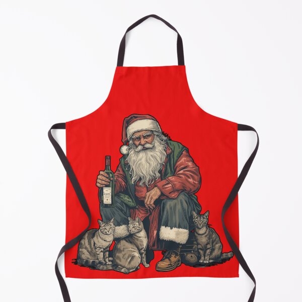 Item preview, Homeless Santa Claus, Vintage retro Illustration designed and sold by diulid.