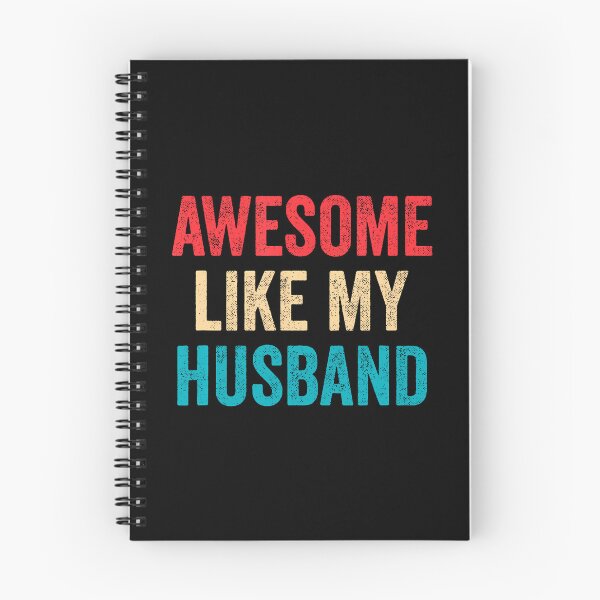 Item preview, Awesome Like My Husband designed and sold by MindyMarianela.