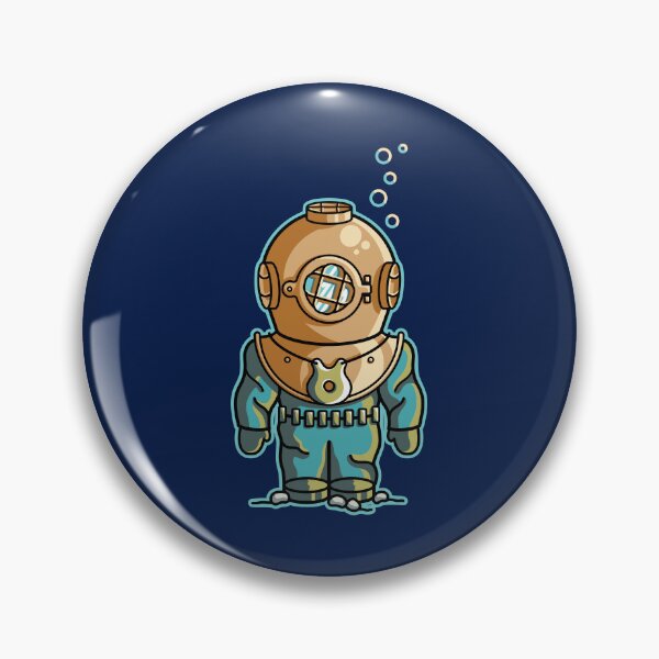 Item preview, Cute Deep Sea Diver designed and sold by Flaming Imp.