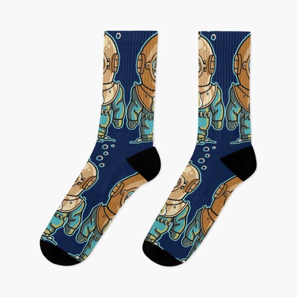 Item preview, Cute Deep Sea Diver designed and sold by Flaming Imp.