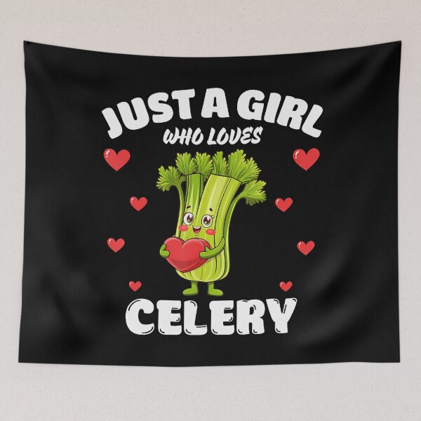 Item preview, Just A Girl Who Loves Celery Celery Lover designed and sold by HollyTrina1.