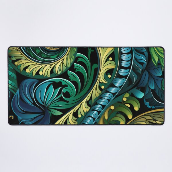 Item preview, New Zealand Māori Paua Pattern Koru Design 667 designed and sold by GrinGalore.