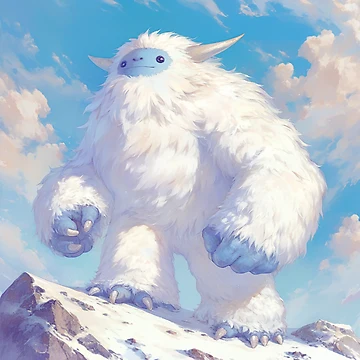 Artwork thumbnail, Cute Yeti by PatternFly