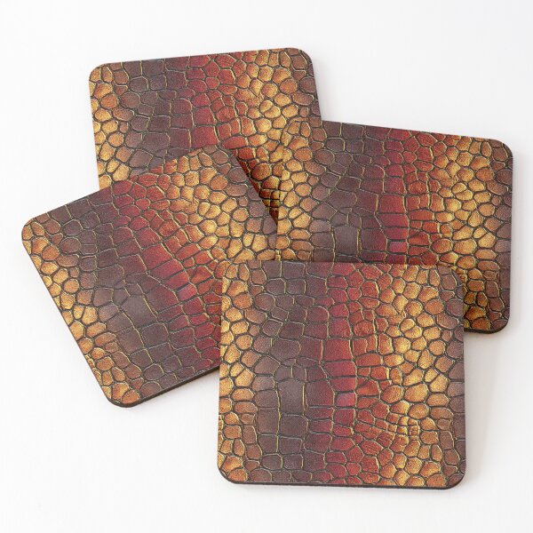 Item preview, Bold Jungle-Inspired Crocodile Skin Texture For Housewarming designed and sold by RoyalStarsPatts.