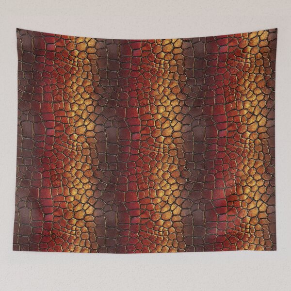 Item preview, Bold Jungle-Inspired Crocodile Skin Texture For Housewarming designed and sold by RoyalStarsPatts.
