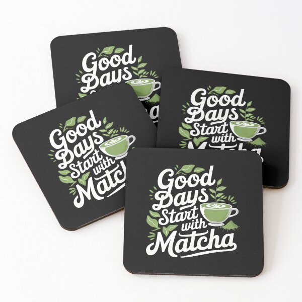 Item preview, Good Days Start With Matcha Funny Iced Matcha Tea designed and sold by MaudeGloria.