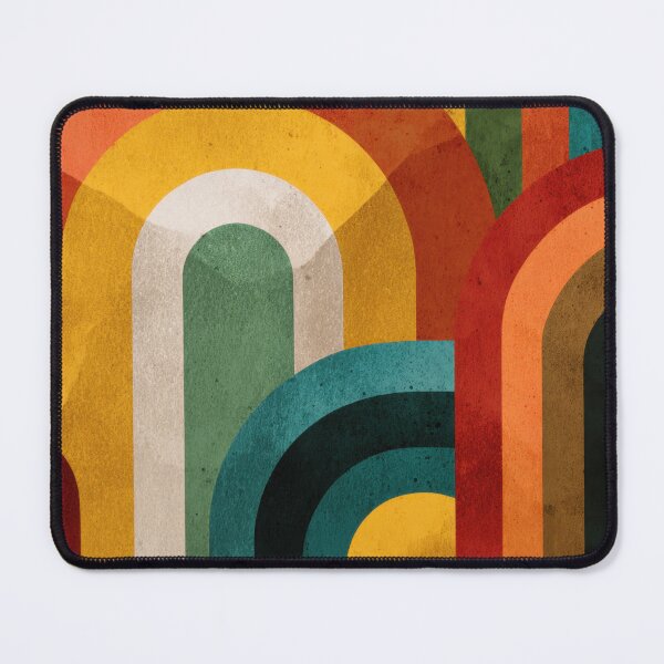 Item preview, Colorful arches in a layered design designed and sold by anytka.