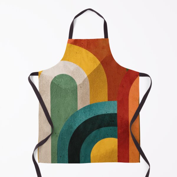 Item preview, Colorful arches in a layered design designed and sold by anytka.