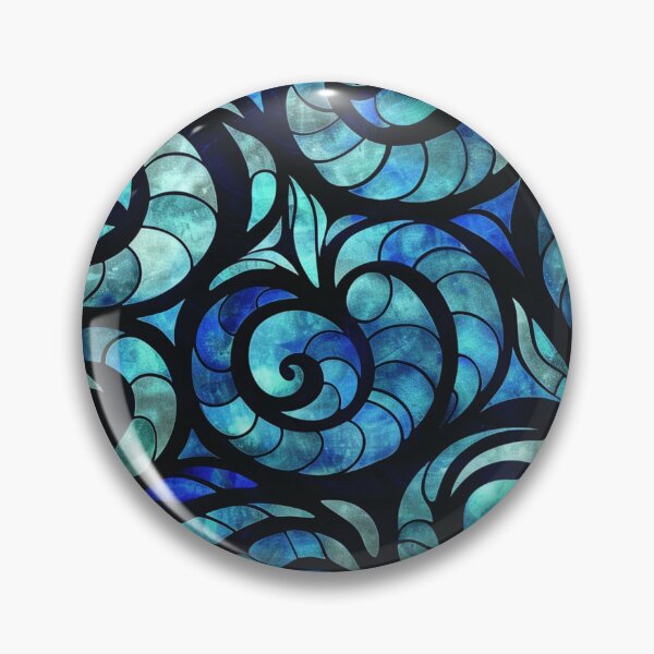 Item preview, New Zealand Māori Paua Pattern Koru Design 670 designed and sold by GrinGalore.