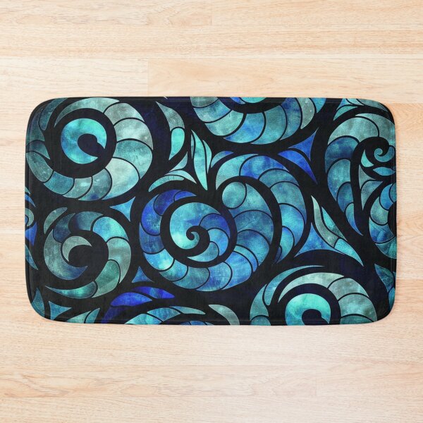 Item preview, New Zealand Māori Paua Pattern Koru Design 670 designed and sold by GrinGalore.