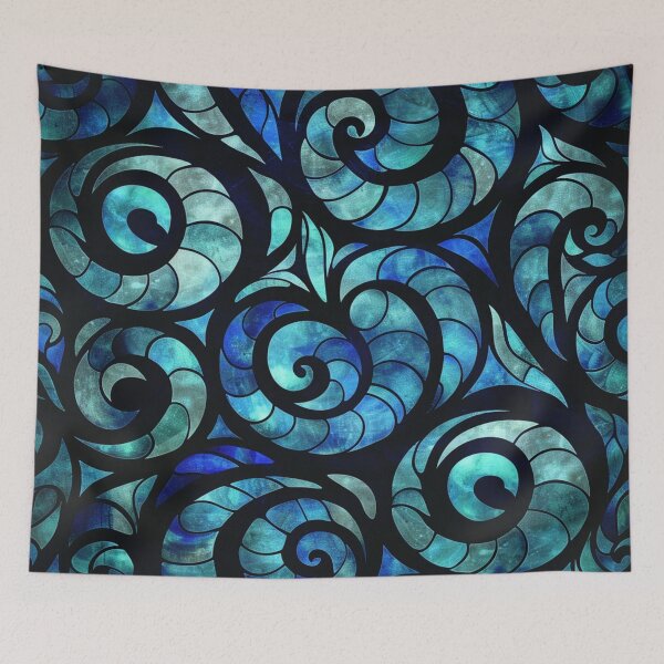 Item preview, New Zealand Māori Paua Pattern Koru Design 670 designed and sold by GrinGalore.