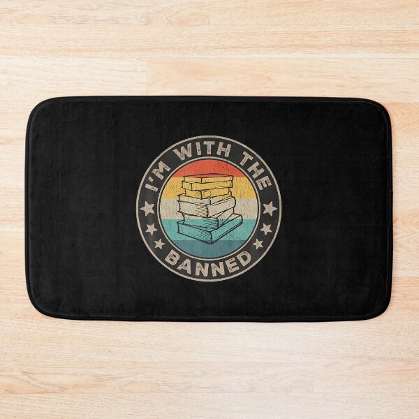 Item preview, Im With The Banned Book Readers Retro Librarians Teachers designed and sold by MyraLorri.