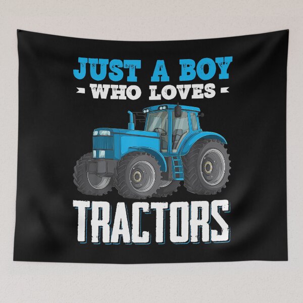Item preview, Just A Boy Who Loves Tractors Farm Trucks Boys Toddlers designed and sold by KatheWanda.