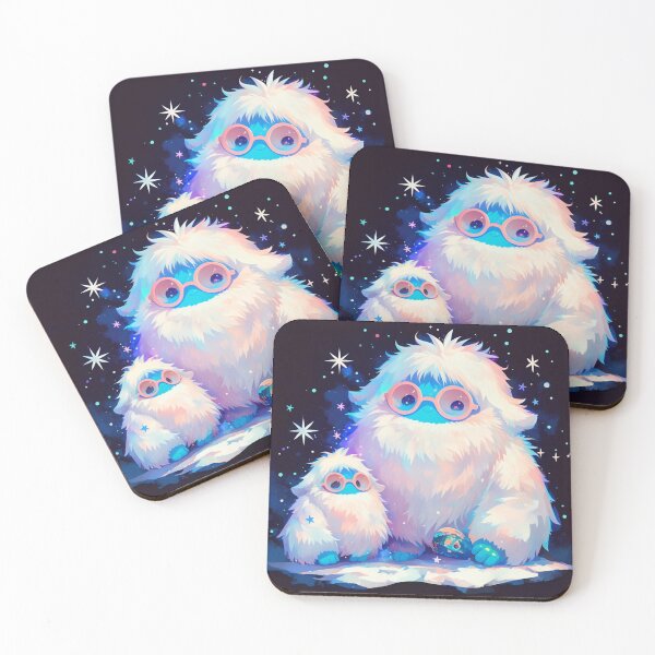 Item preview, Cute Yeti family designed and sold by PatternFly.