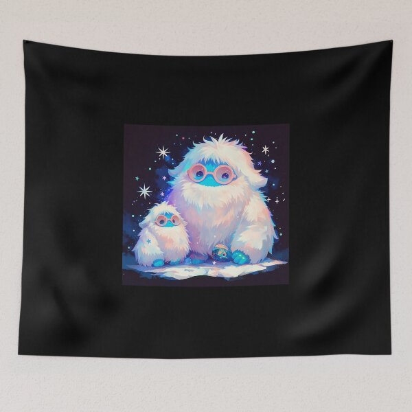 Item preview, Cute Yeti family designed and sold by PatternFly.