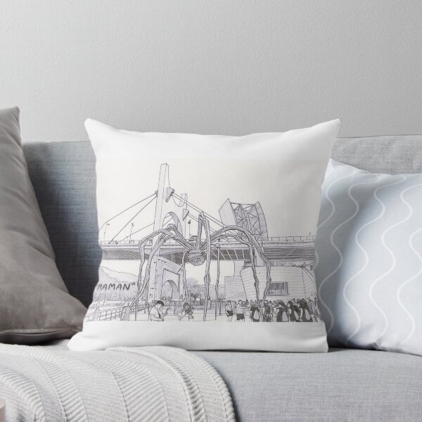 Item preview, "Maman" Spider, Guggenheim Museum, Bilbao. Artistic sketch. designed and sold by Rebeldía Pura.