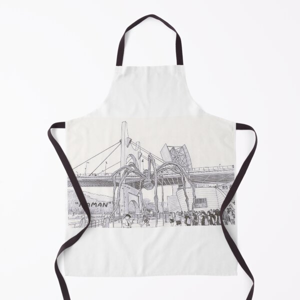 Item preview, "Maman" Spider, Guggenheim Museum, Bilbao. Artistic sketch. designed and sold by Rebeldía Pura.