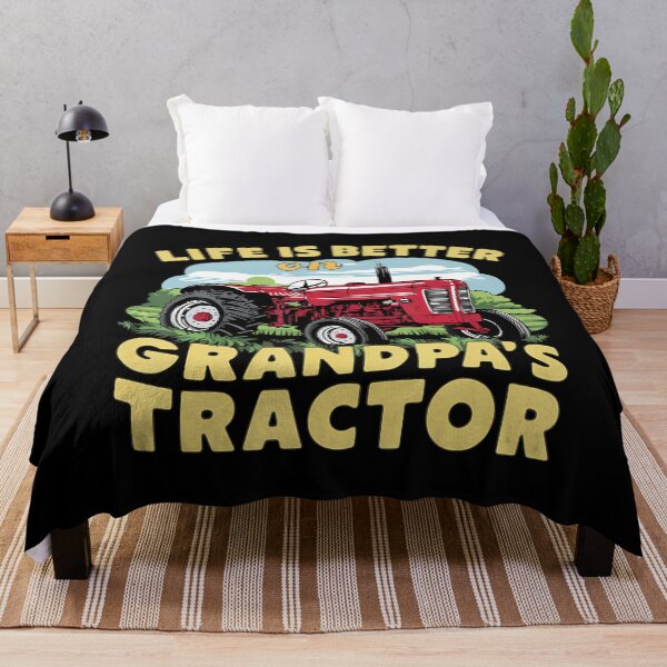 Item preview, Life Is Better On Grandpas Tractor Farm Tractor Boy designed and sold by MyraLorri.
